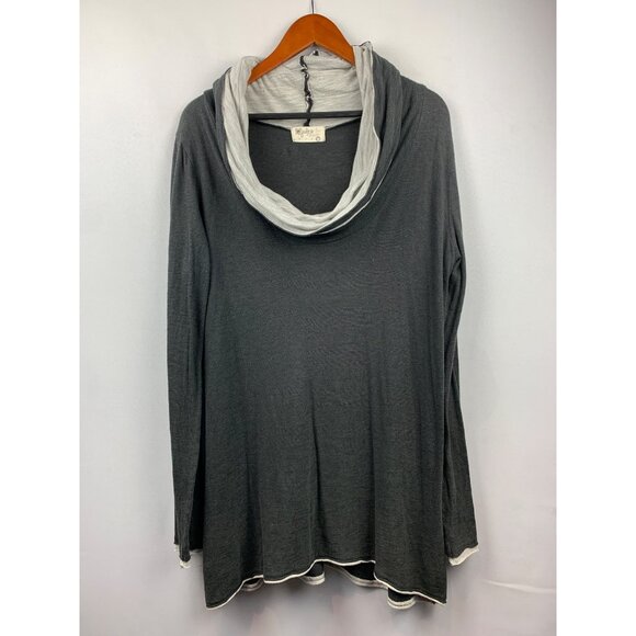 Women’s Jules Elin Long Sleeve Gray Pull over Size L - Picture 1 of 6